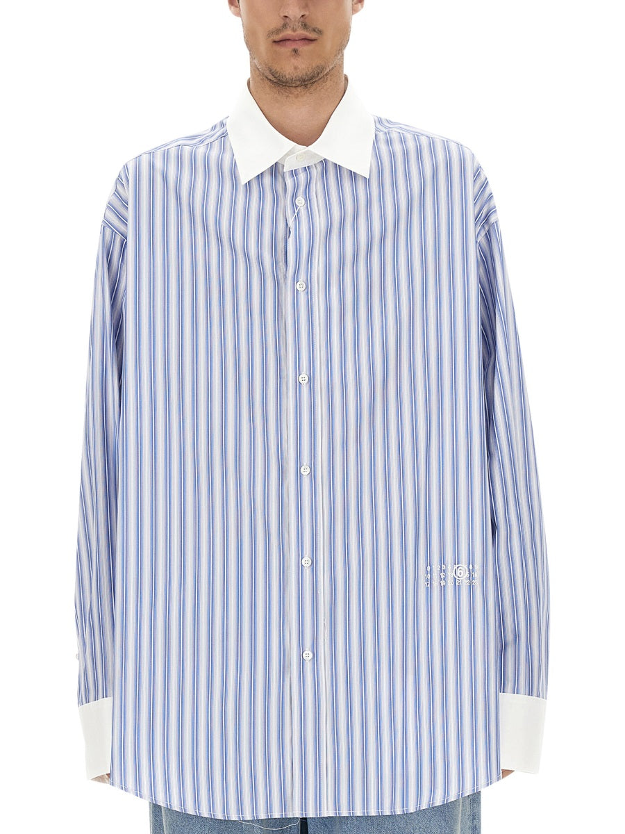 MM6 MAISON MARGIELA Oversized Fit Cotton Shirt