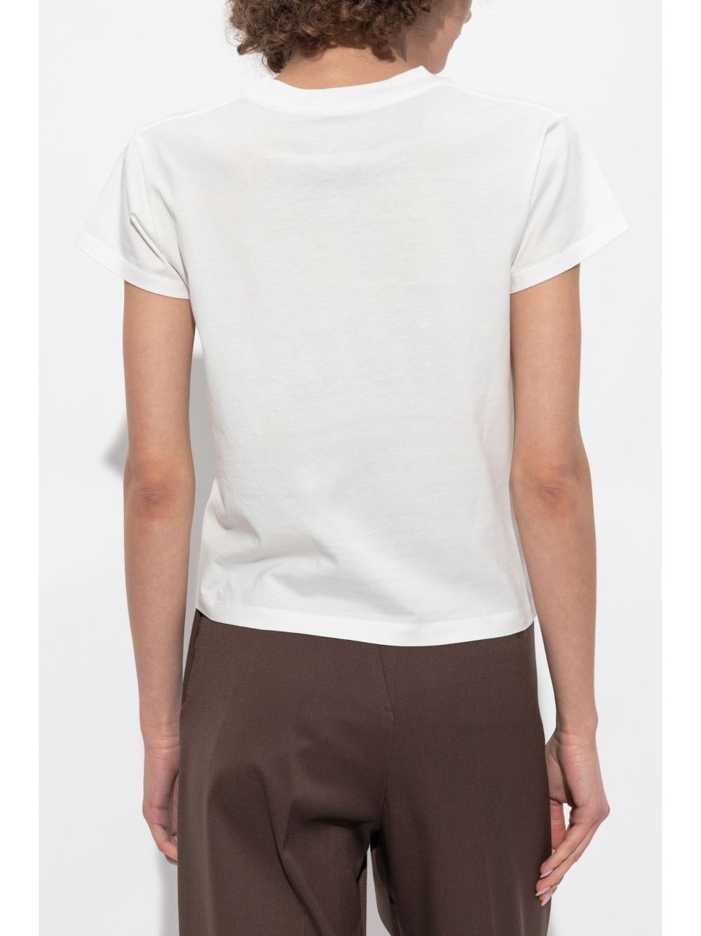 MM6 MAISON MARGIELA Numeric Signature Cropped T-Shirt - Size S