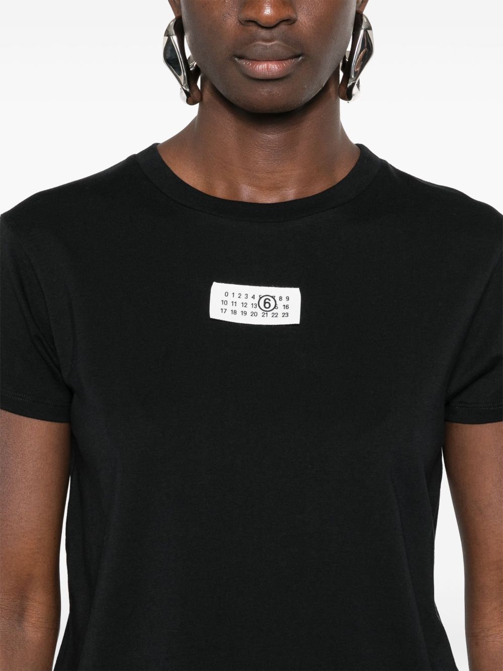 MM6 MAISON MARGIELA Signature Numbers Cotton T-Shirt for Women