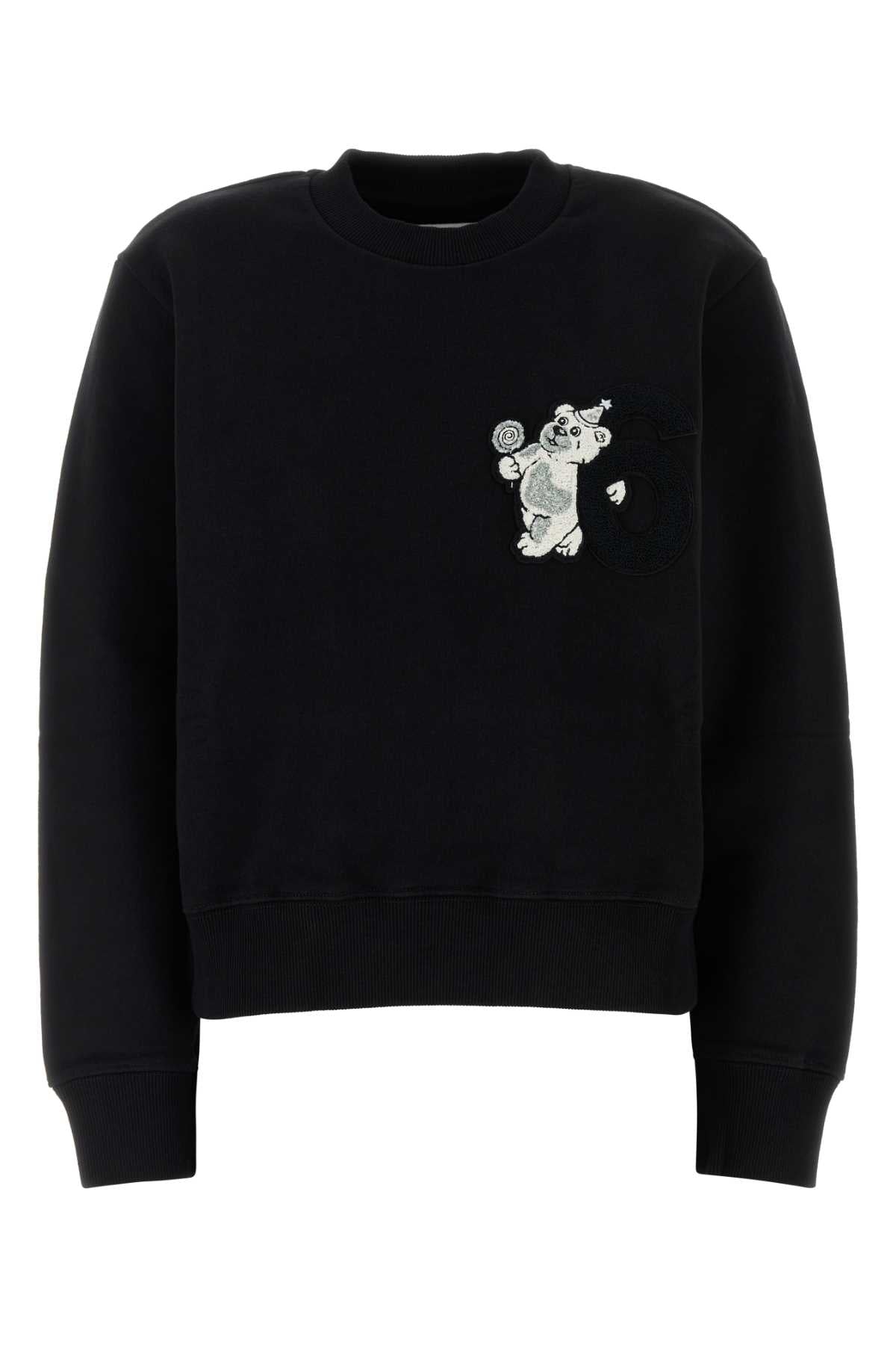 MM6 MAISON MARGIELA Cotton Sweatshirt for Women - FW24 Collection
