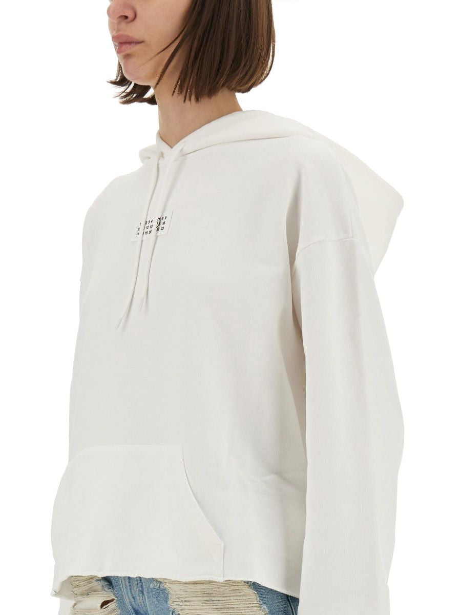 MM6 MAISON MARGIELA Cotton Sweatshirt for Women - FW25 Collection