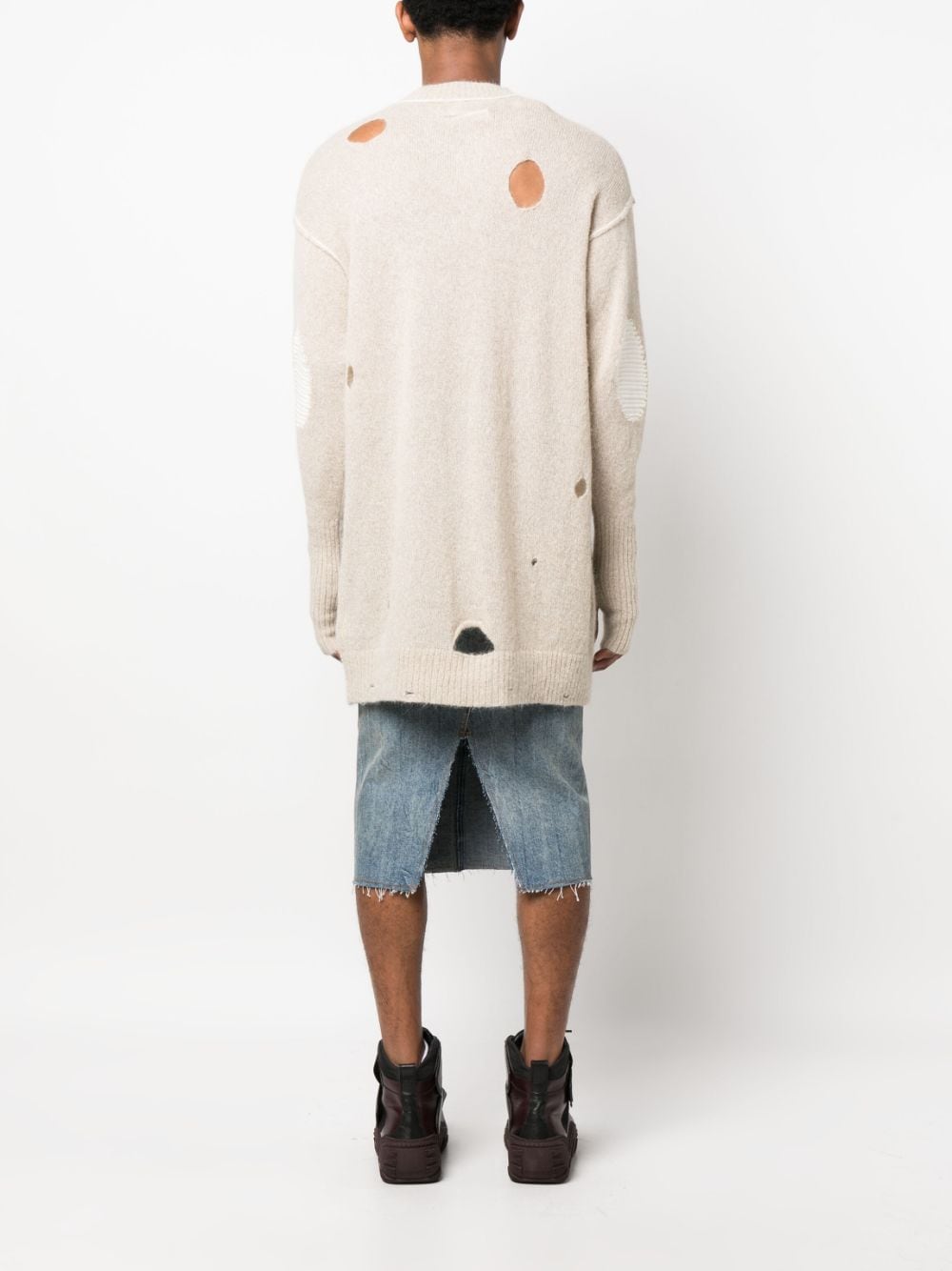 MM6 MAISON MARGIELA V-Neck Mini Dress for Women