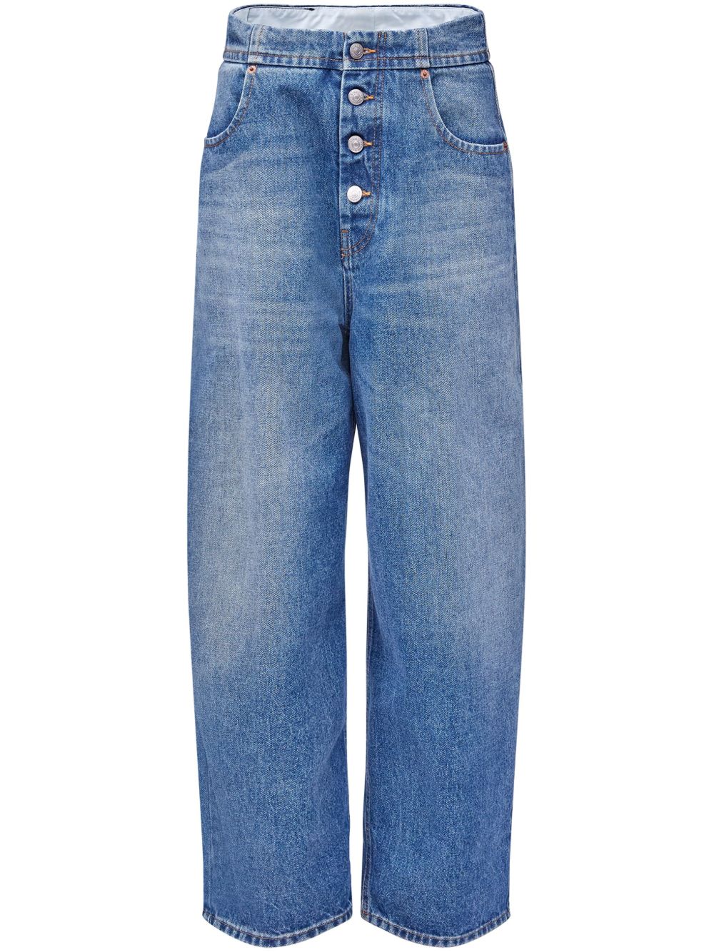 MM6 MAISON MARGIELA Straight Leg Cropped Jeans - Size 26
