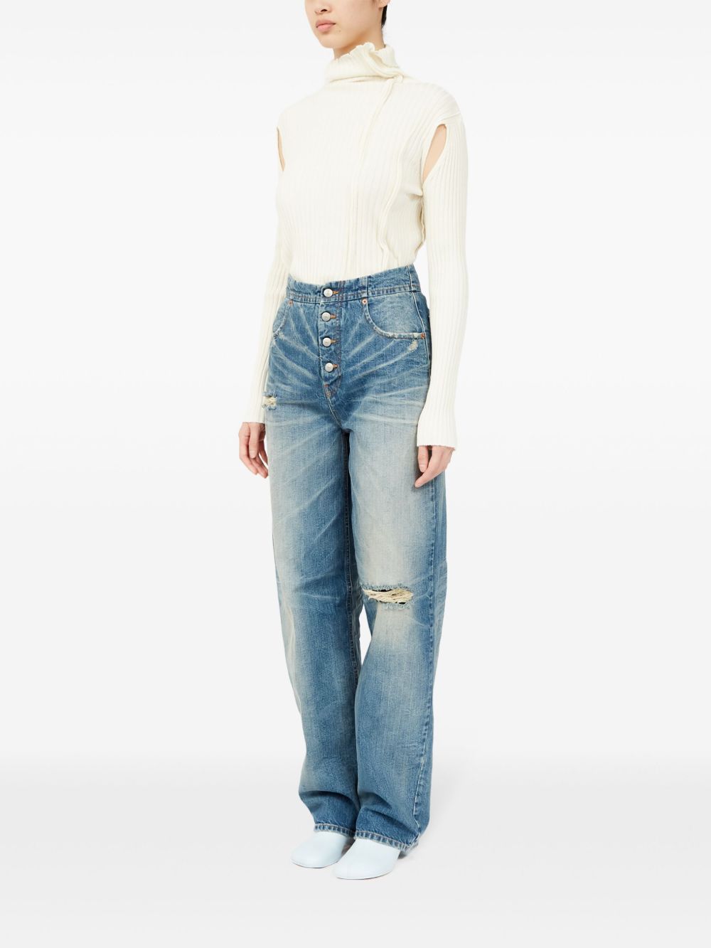 MM6 MAISON MARGIELA Cotton Denim Jeans