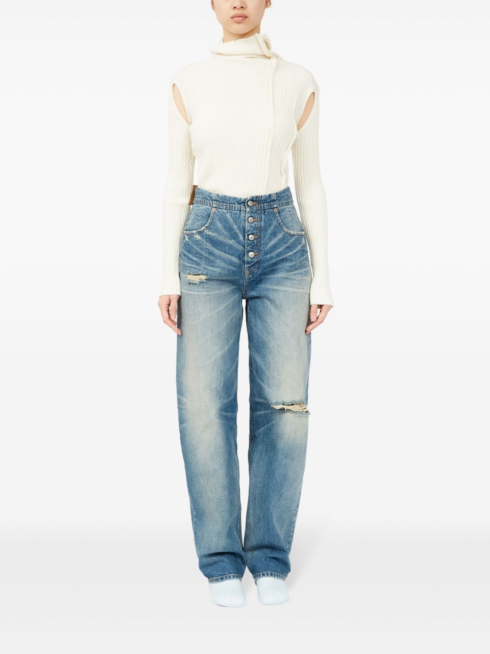 MM6 MAISON MARGIELA Cotton Denim Jeans