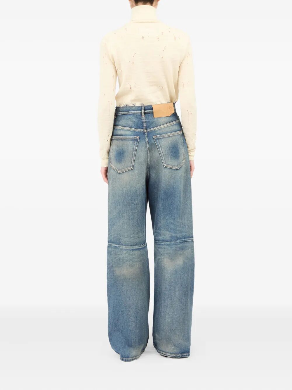 MM6 MAISON MARGIELA 5-Pocket Women's Pants - FW25 Collection