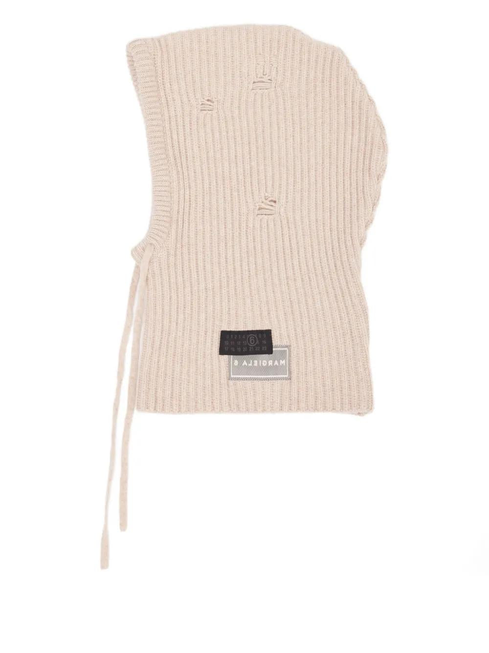 MM6 MAISON MARGIELA Ribbed-Knit Balaclava for All Seasons