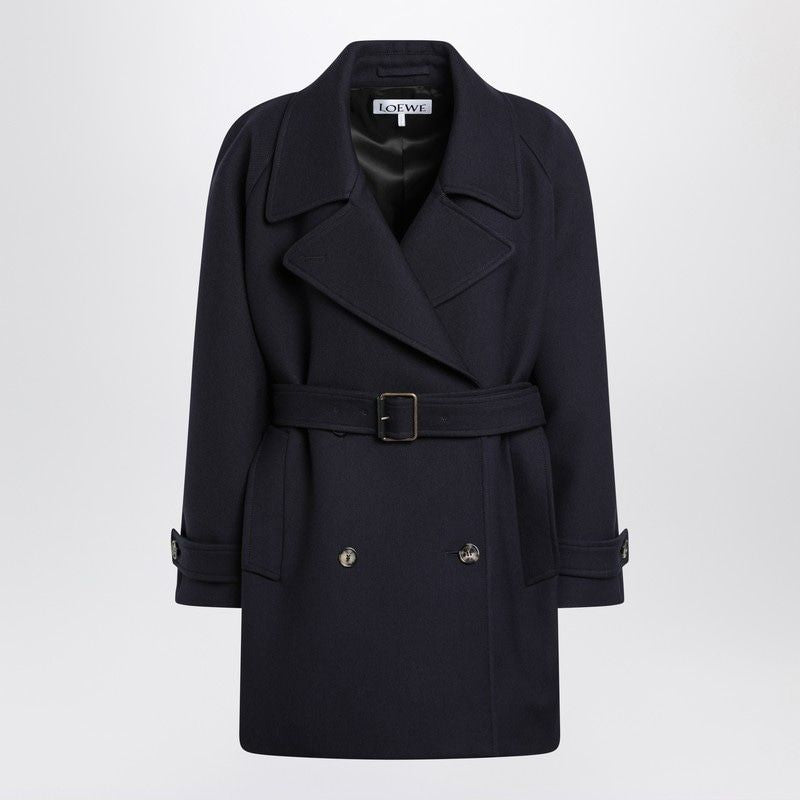 LOEWE Double-Breasted Wool Jacket - Women's
