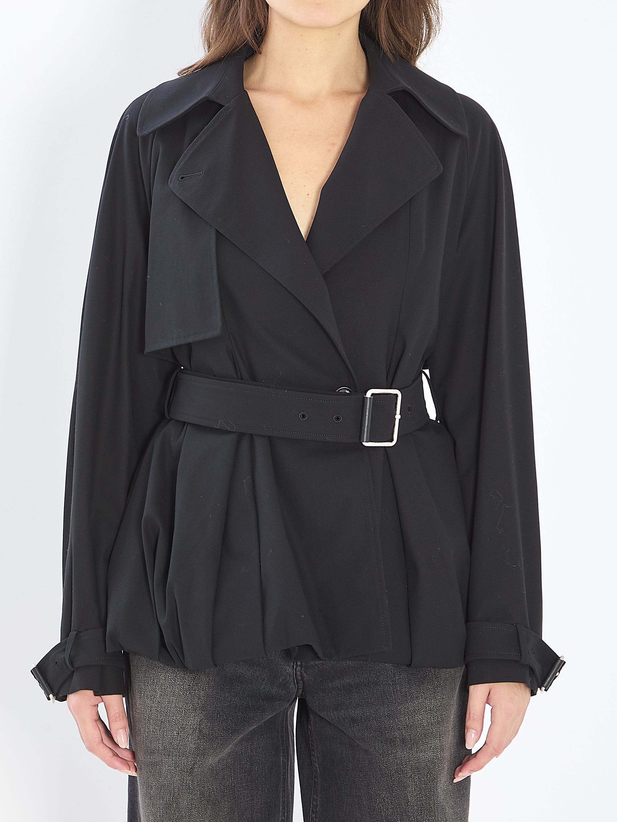 LOEWE Lightweight Cotton Gabardine Jacket - Regular Fit