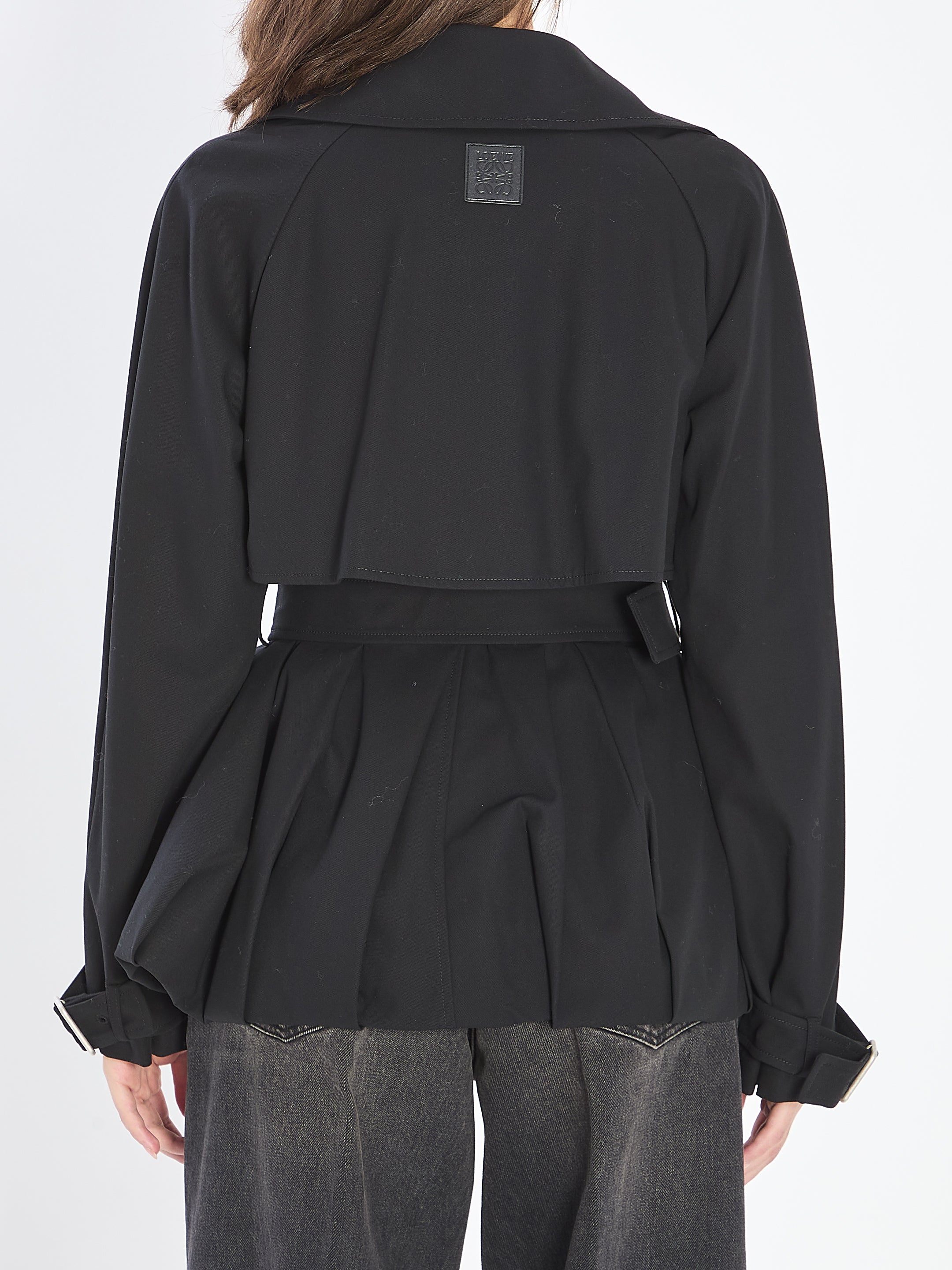 LOEWE Lightweight Cotton Gabardine Jacket - Regular Fit