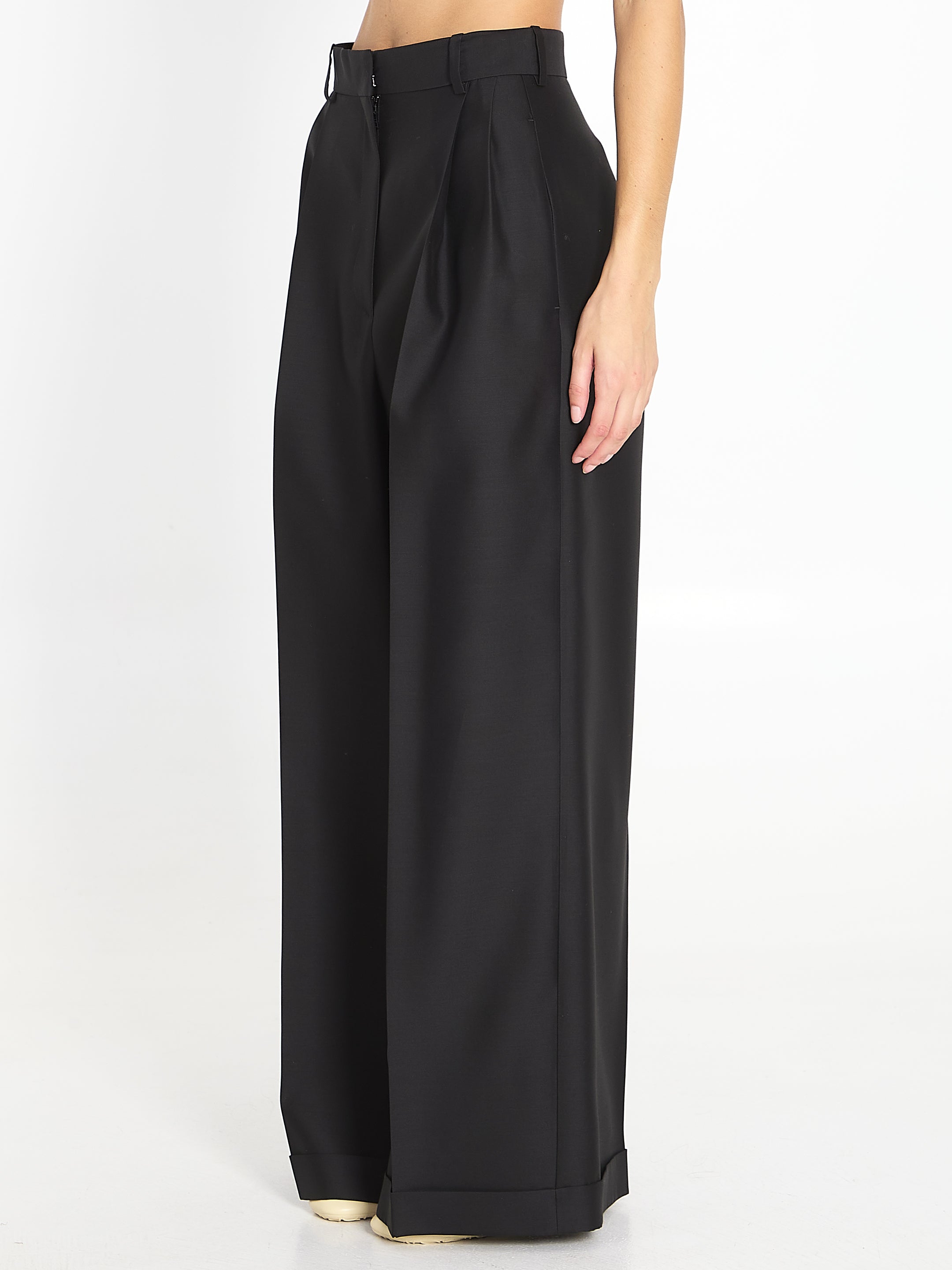 LOEWE High Waist Tailored Trousers - Size 36