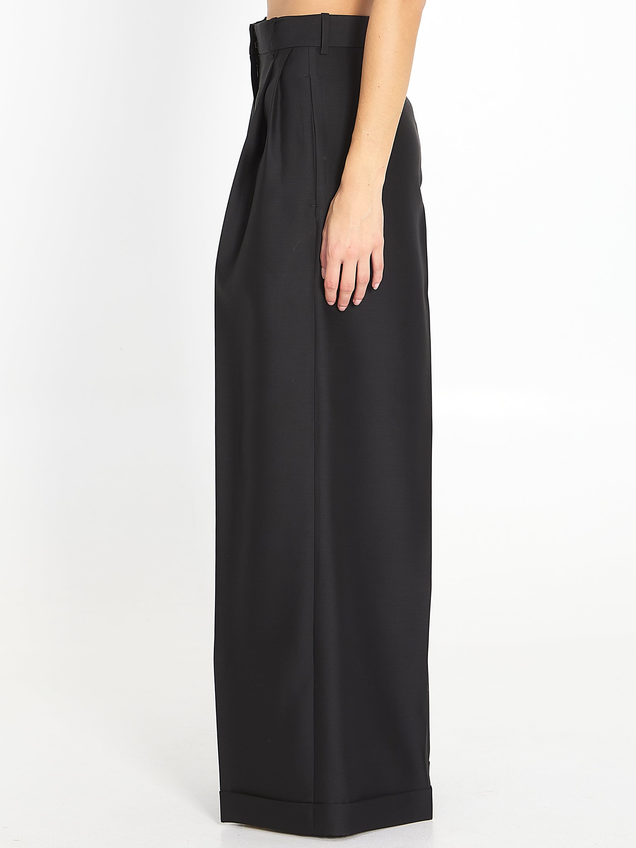 LOEWE High Waist Tailored Trousers - Size 36