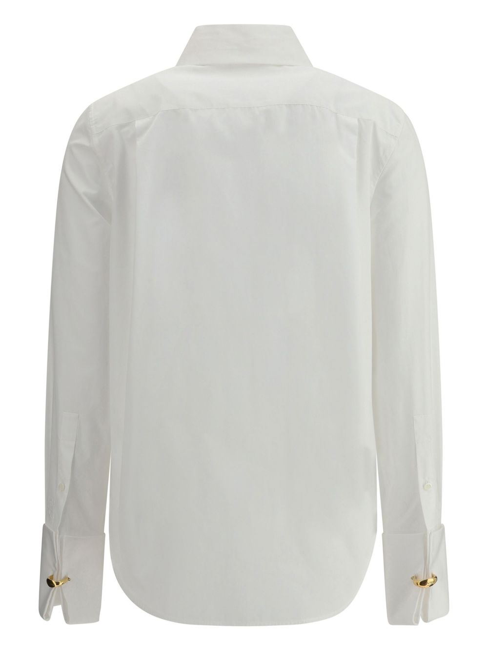 LOEWE Classic Cotton Shirt with Pleating Detail for Women - SS25