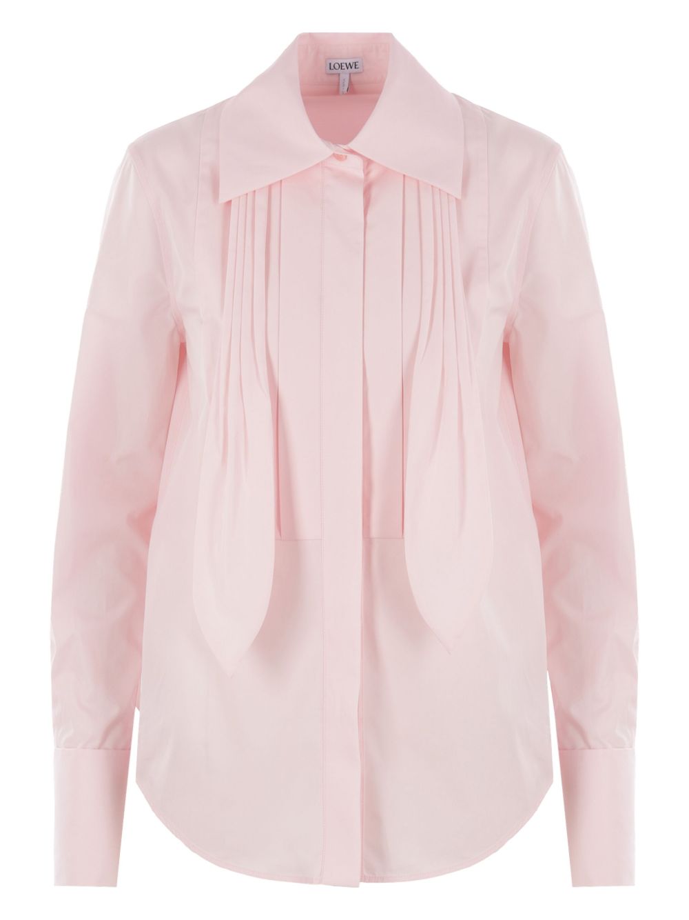 LOEWE Draped Cotton Shirt - Women’s SS25 Collection