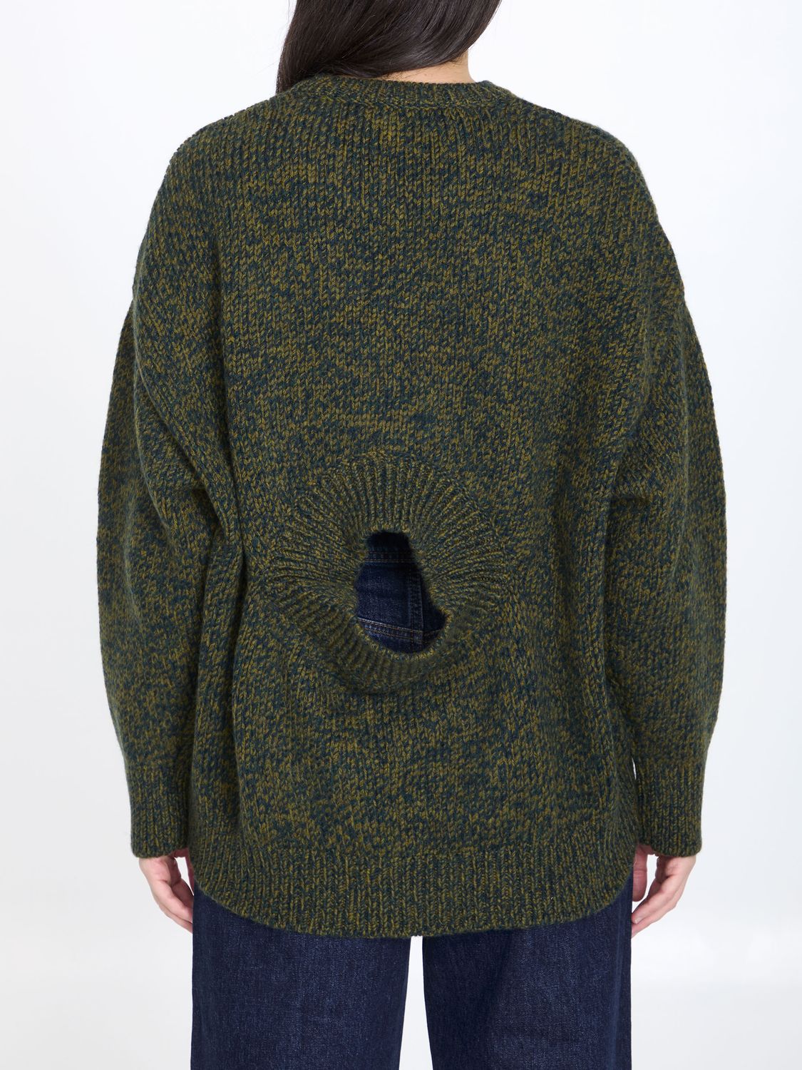 LOEWE Trompe L'Oeil Crewneck Sweater - Size S