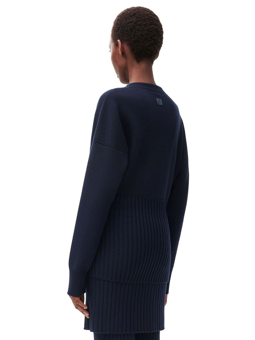 LOEWE Ribbed Wool Long Sweater