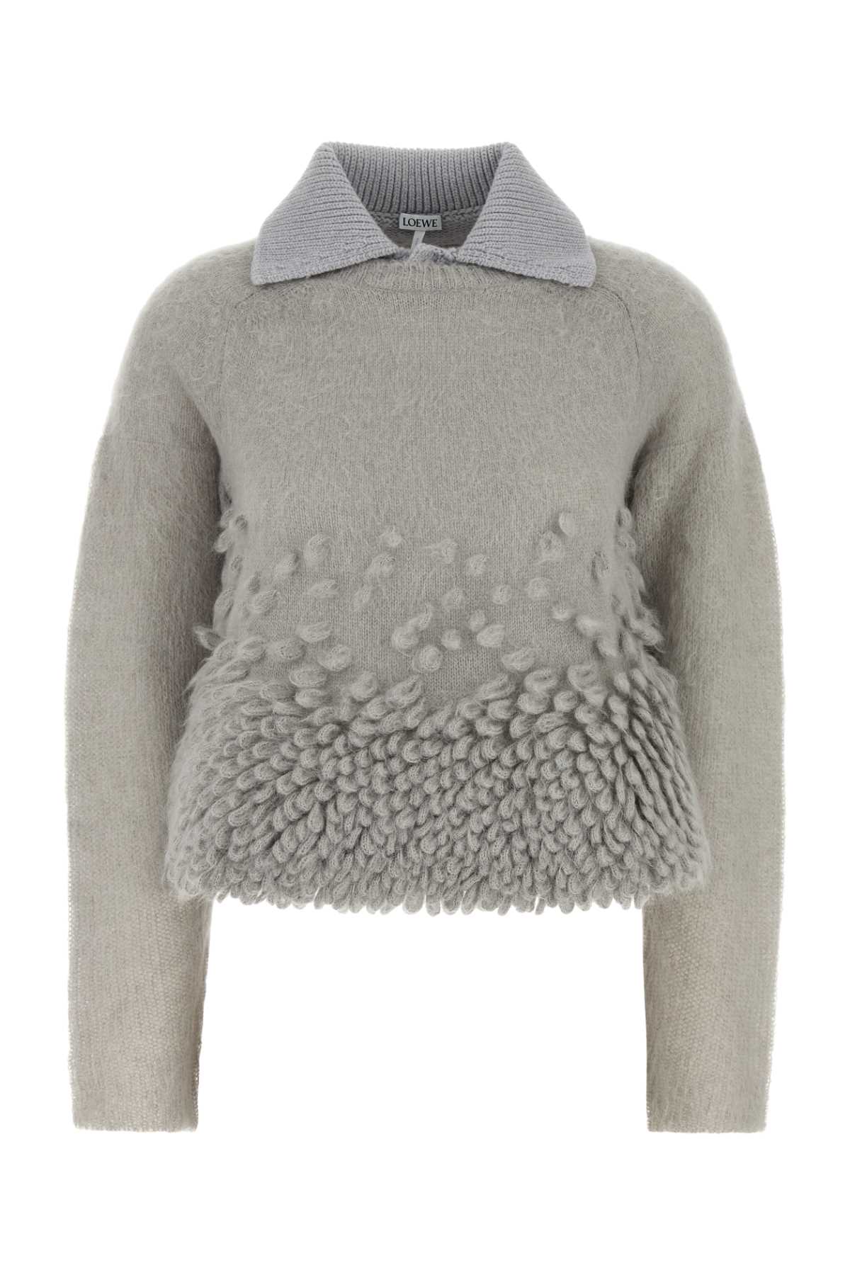 LOEWE Mohair Blend Polo Sweater for Women