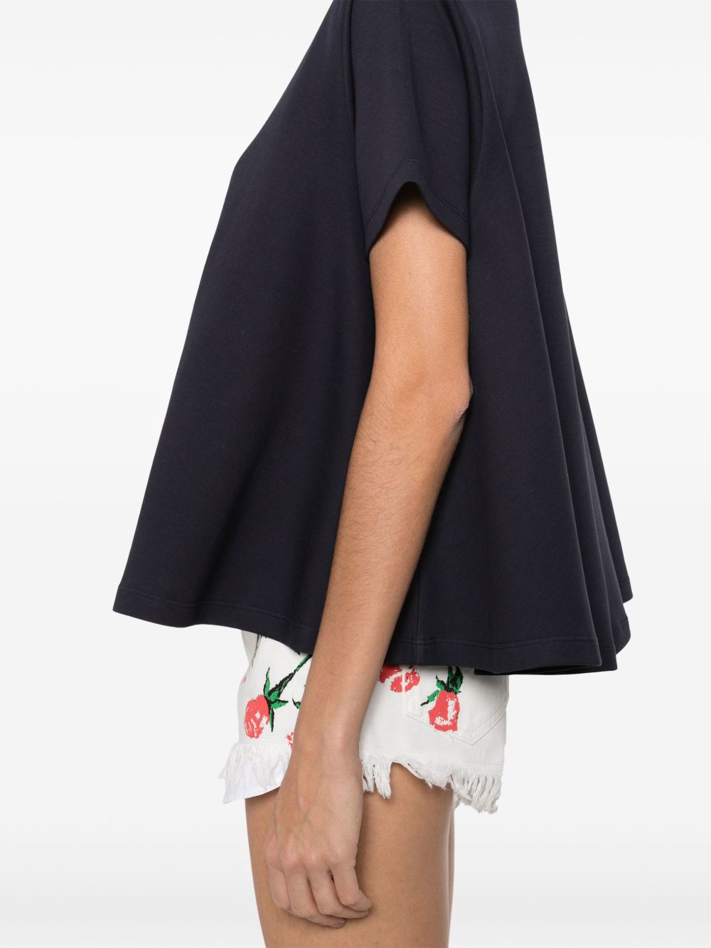 LOEWE Flared Crew Neck T-Shirt for Women