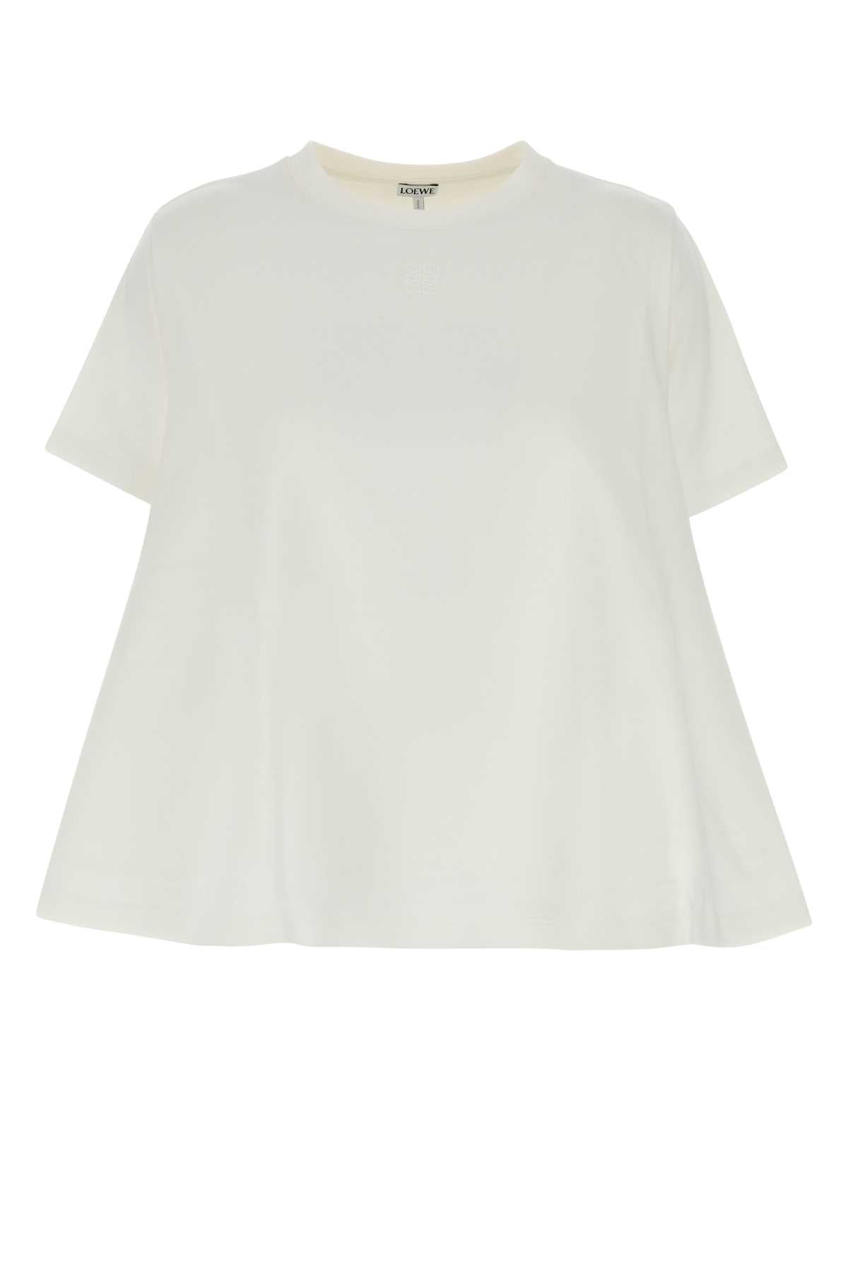 LOEWE Cotton Blend Trapeze Top for Women - FW25