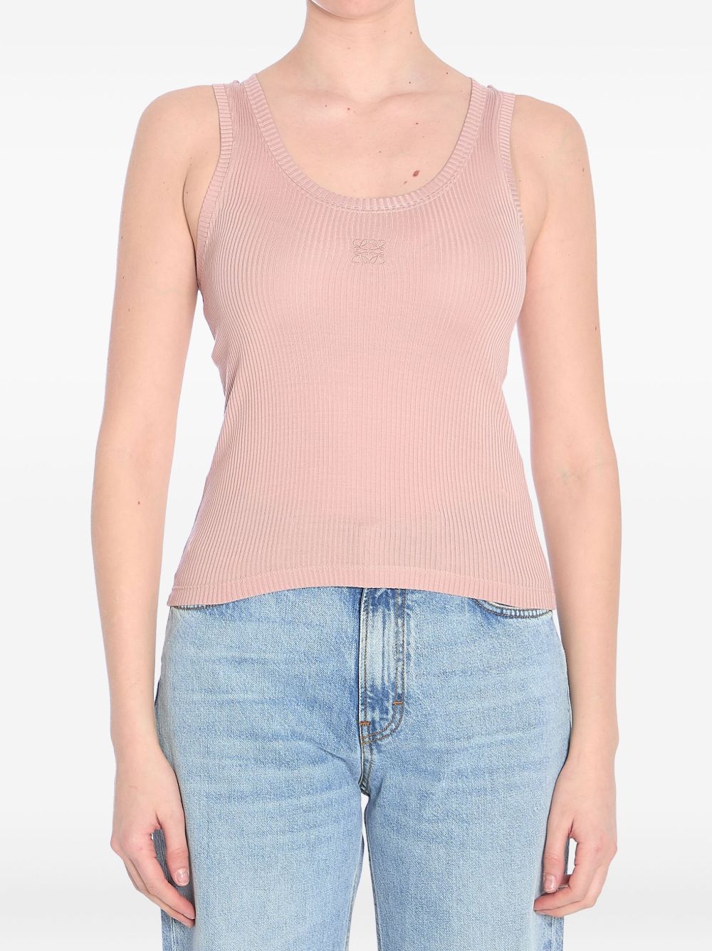 LOEWE Scoop Neck Sleeveless Tank Top