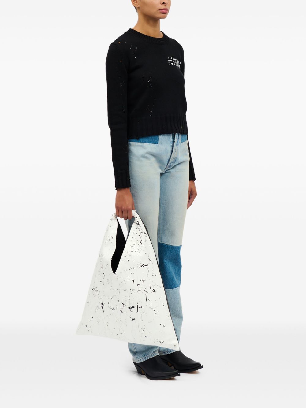 MM6 MAISON MARGIELA Stylish Mini Handbag with Single Top Handle