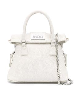 MAISON MARGIELA Chic Cotton-Polyester Mini Handbag