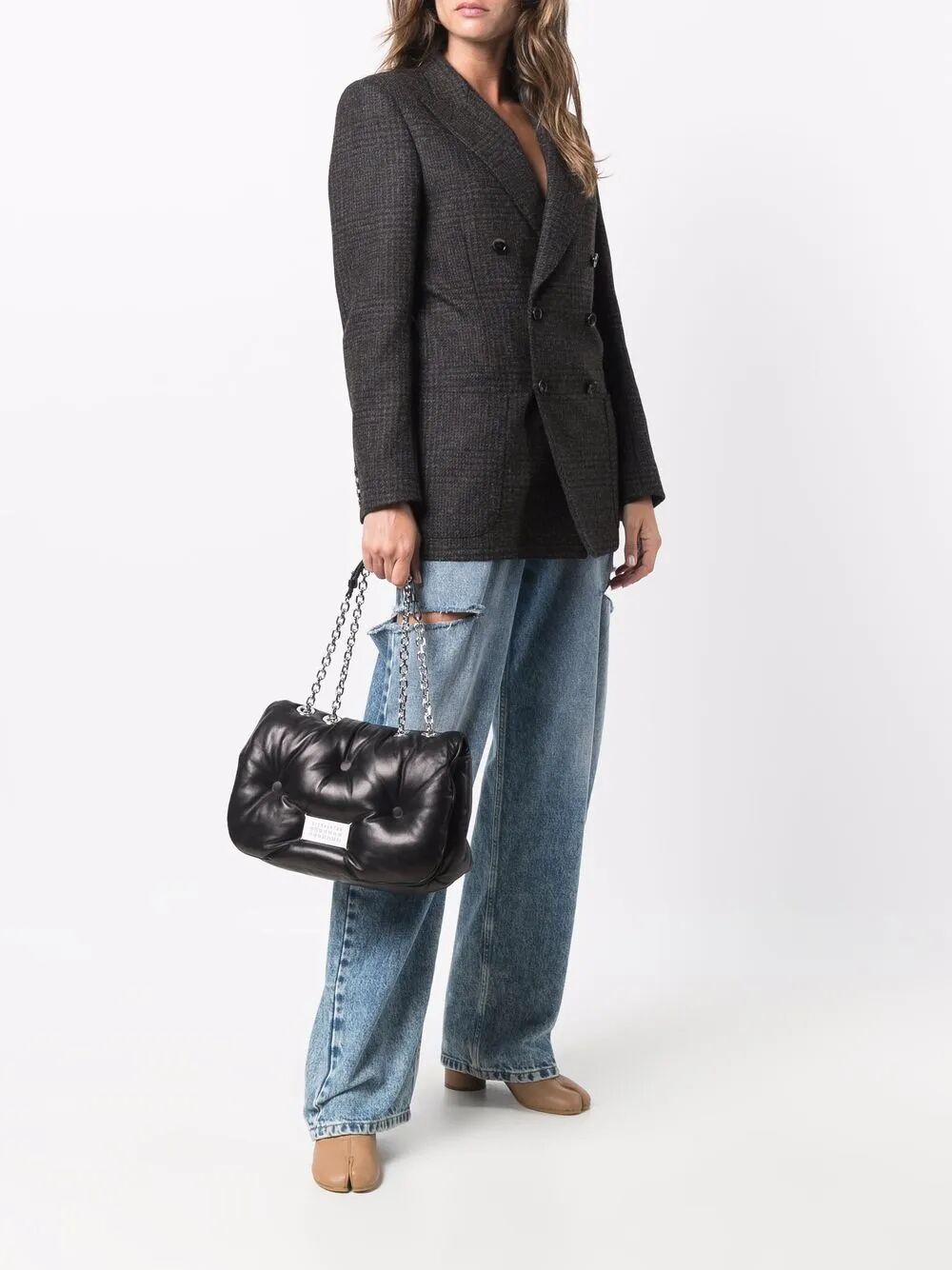 MAISON MARGIELA Glam Slam Flap Medium Handbag