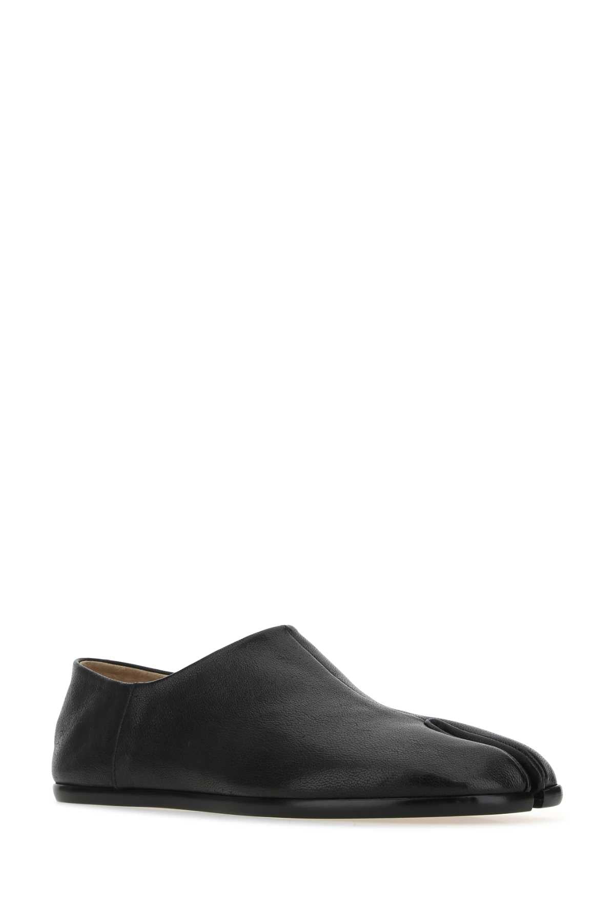 MAISON MARGIELA Men's Elegant Leather Tabi Loafers