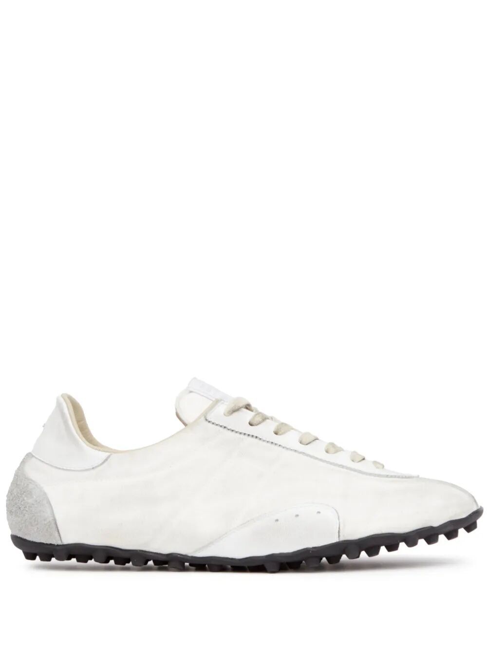 MAISON MARGIELA Sprinters Drill Cotton Vintage Treatment Sneakers for Women