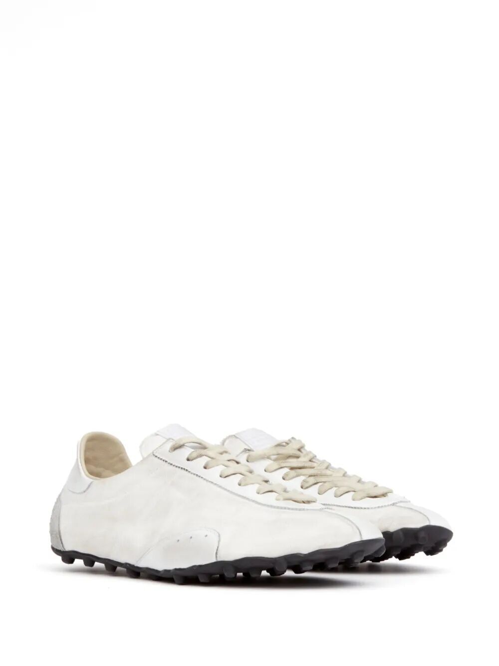 MAISON MARGIELA Sprinters Drill Cotton Vintage Treatment Sneakers for Women