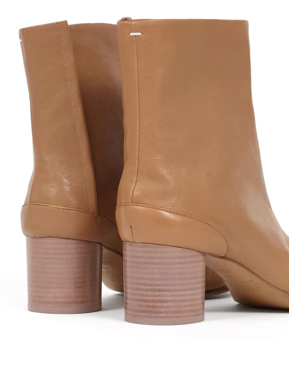 MAISON MARGIELA Tabi 60MM Leather Ankle Boots