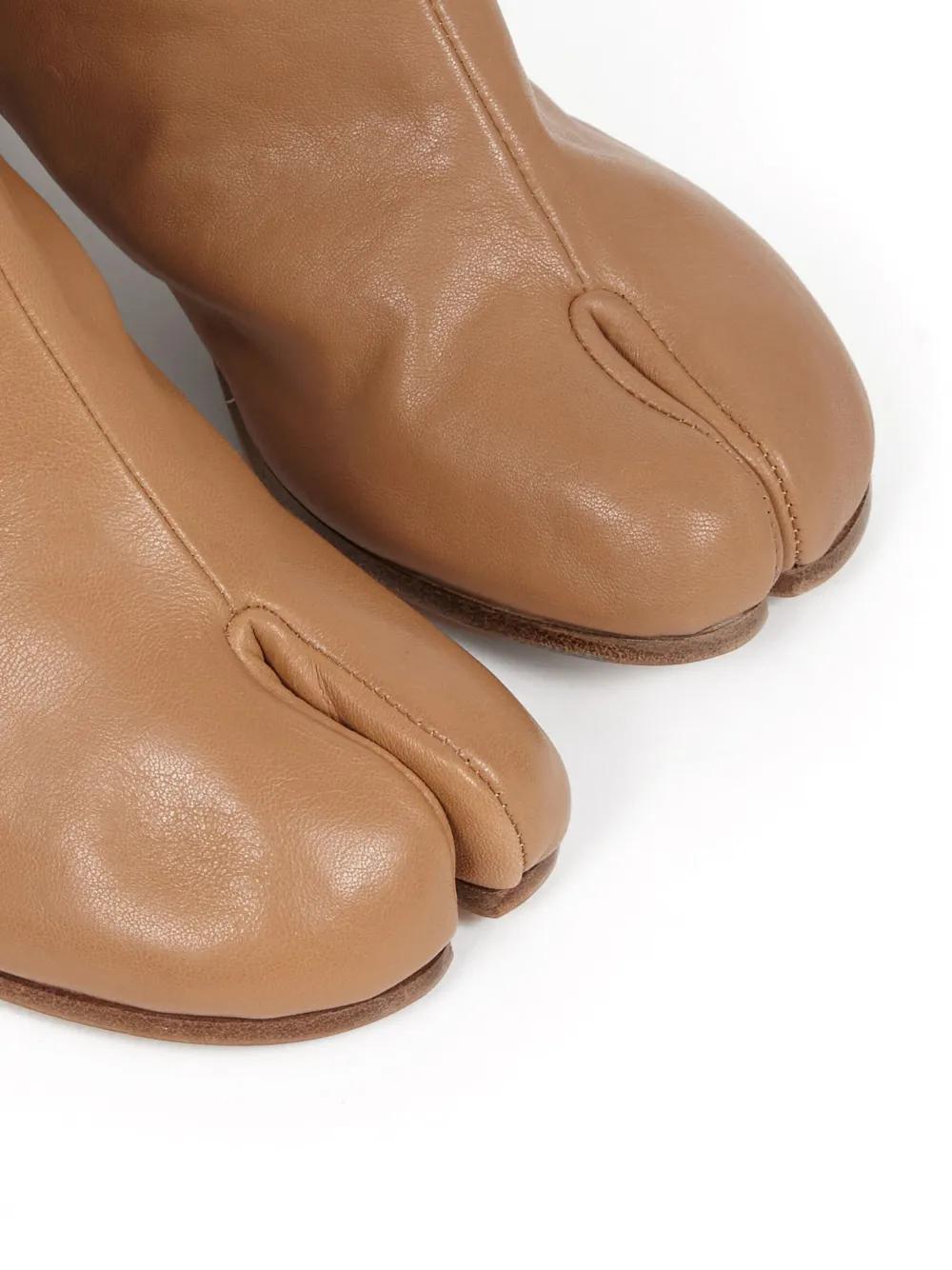 MAISON MARGIELA Tabi 60MM Leather Ankle Boots