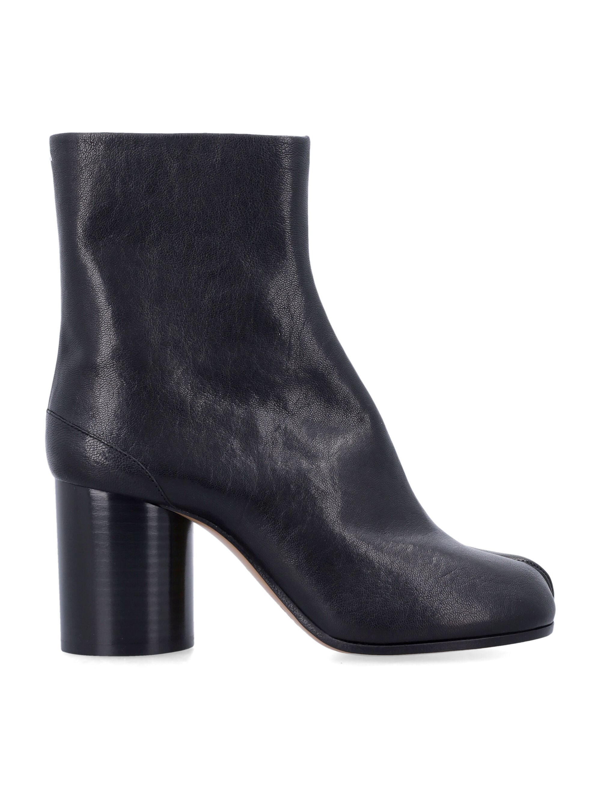 MAISON MARGIELA Tabi Ankle Boots with Cylindrical Heel - FW25