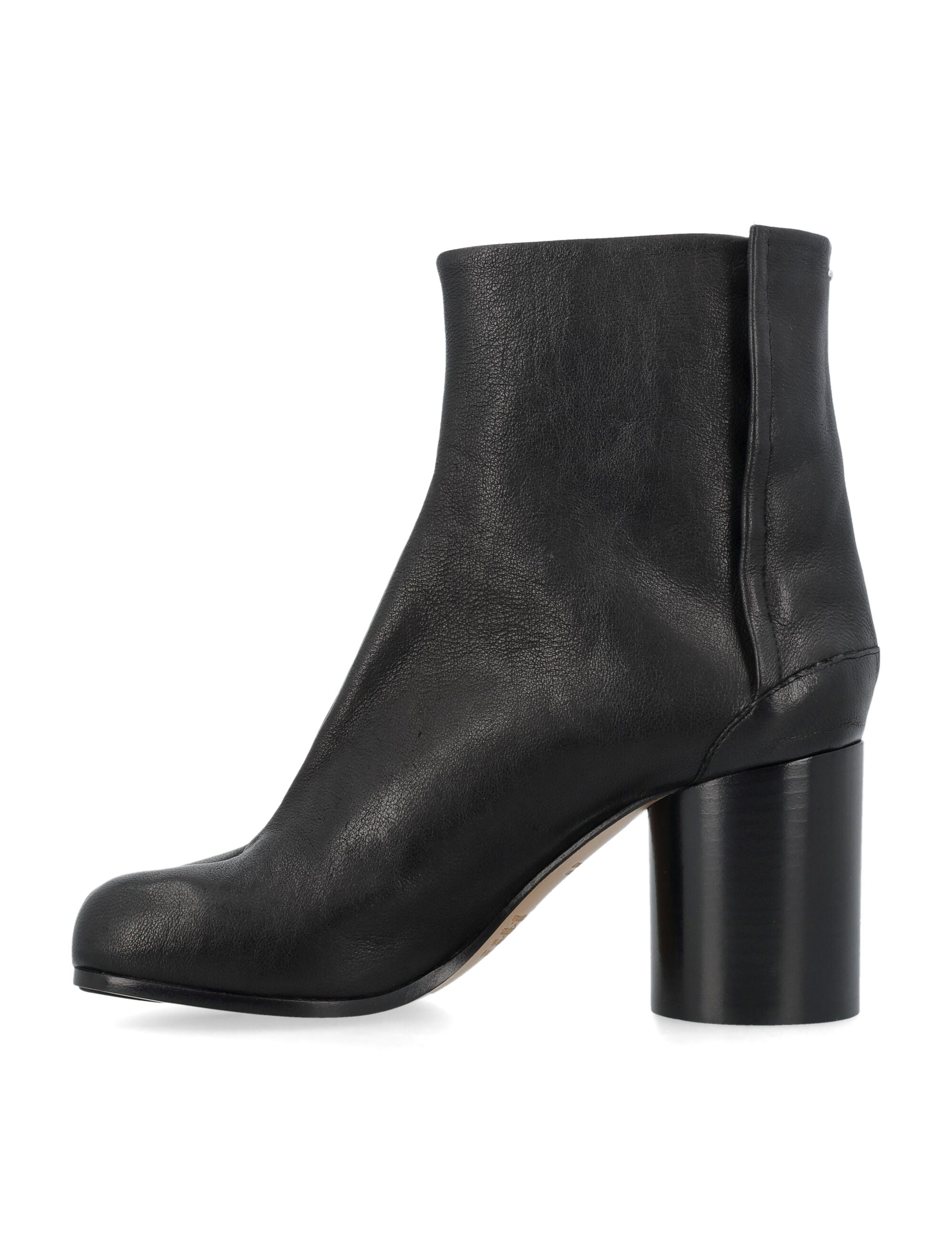 MAISON MARGIELA Tabi Ankle Boots with Cylindrical Heel - 8 cm Heel Height