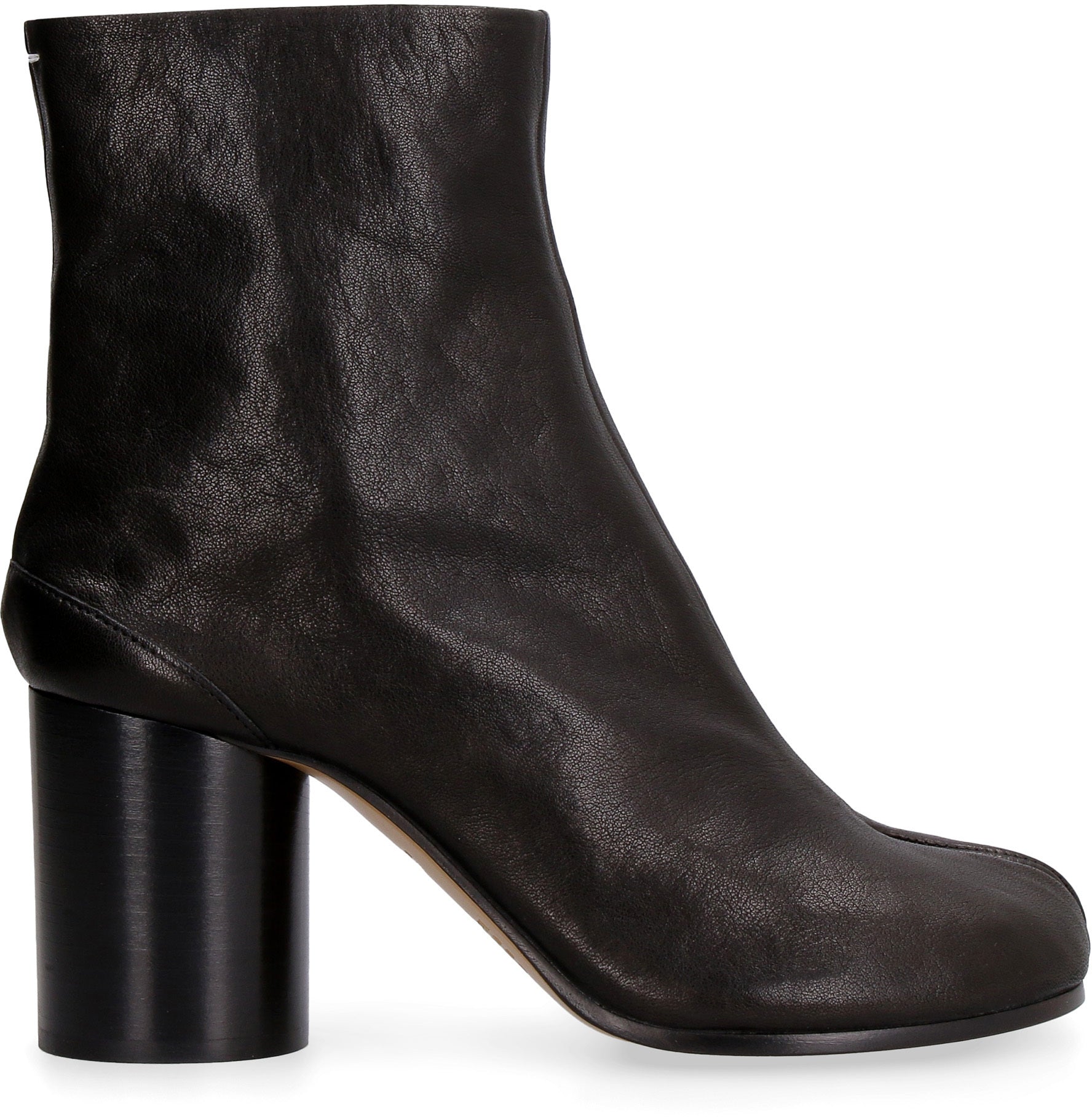 MAISON MARGIELA Tabi Ankle Boots with Cylindrical Heel - 8 cm Heel Height