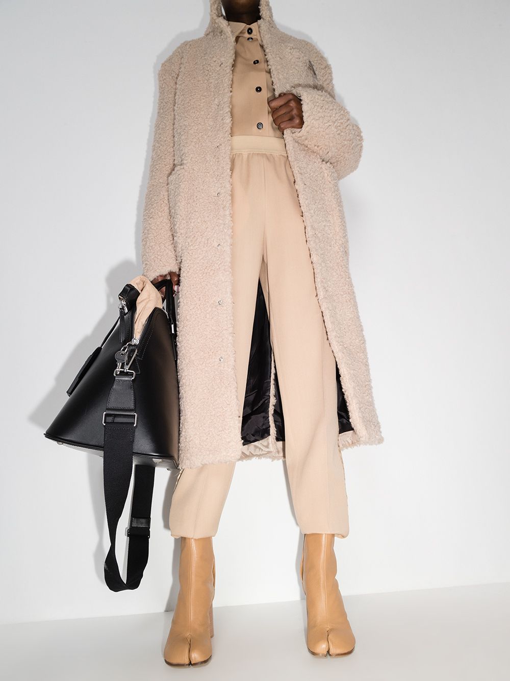 MAISON MARGIELA Tabi Leather Ankle Boots