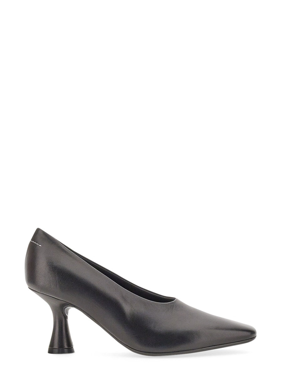 MM6 MAISON MARGIELA Stylish 7.5 cm Leather Pump for Women