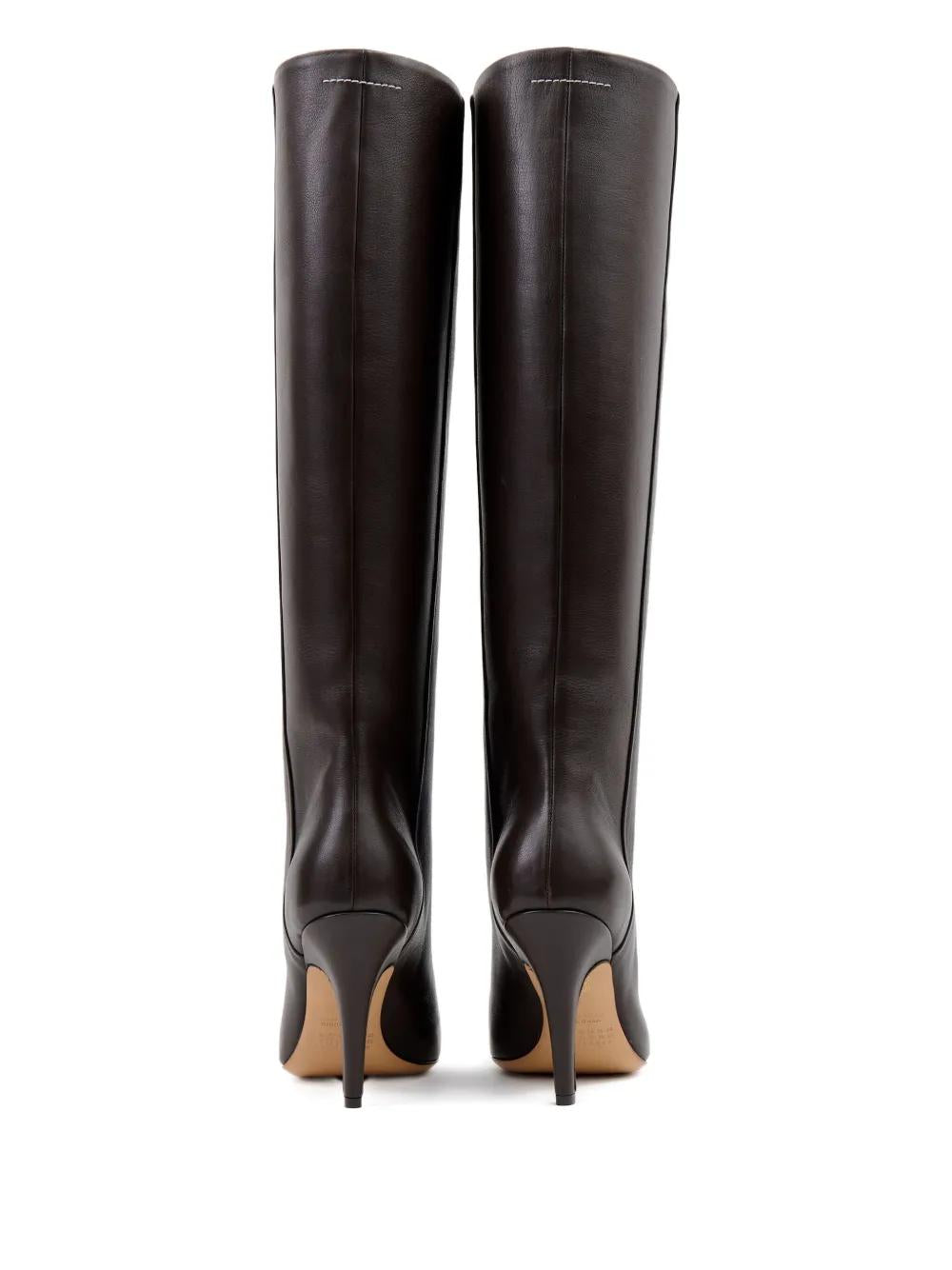MM6 MAISON MARGIELA Knee-High Heeled Boots for Women