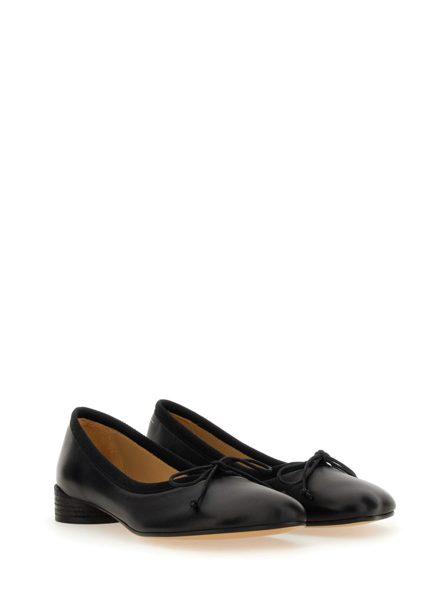 MM6 MAISON MARGIELA Leather Ballet Flats for Women