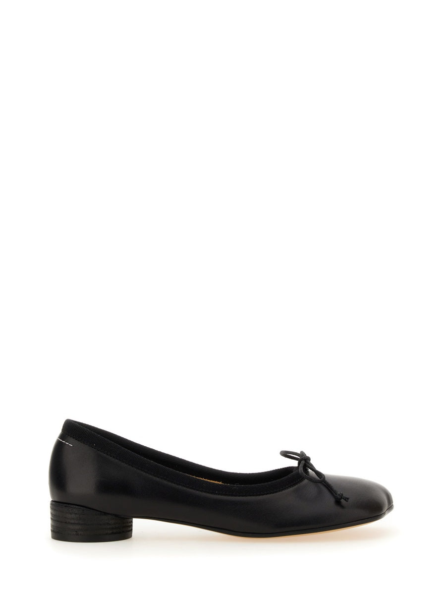 MM6 MAISON MARGIELA Leather Ballet Flats for Women