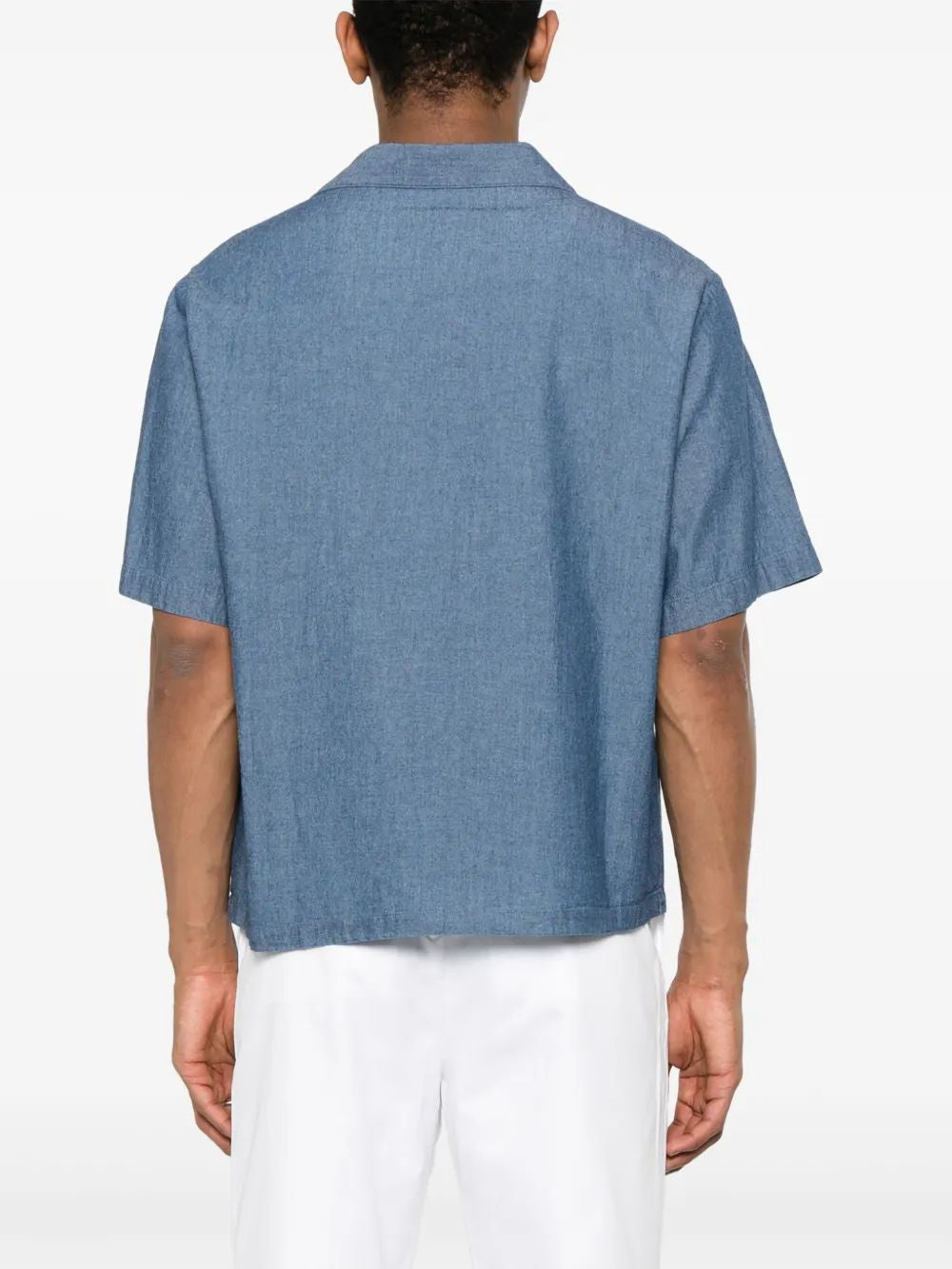 ASPESI Men's Mini Blue Shirt for SS25