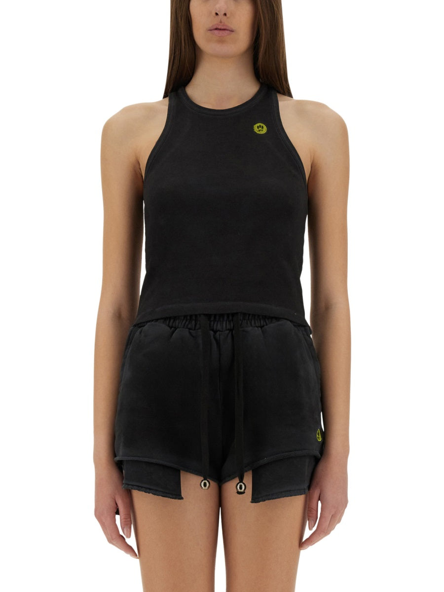 BARROW Slim Fit Logo Tank Top - Size S