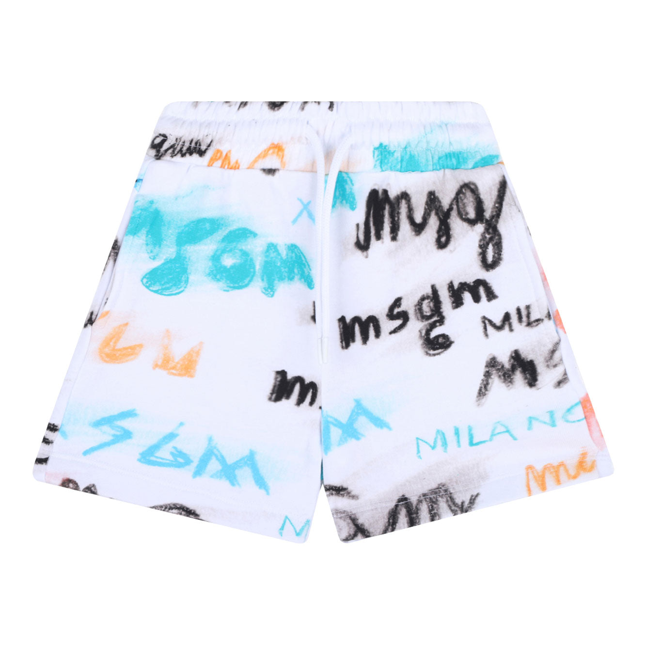 MSGM Cotton Shorts for Boys - SS25 Collection