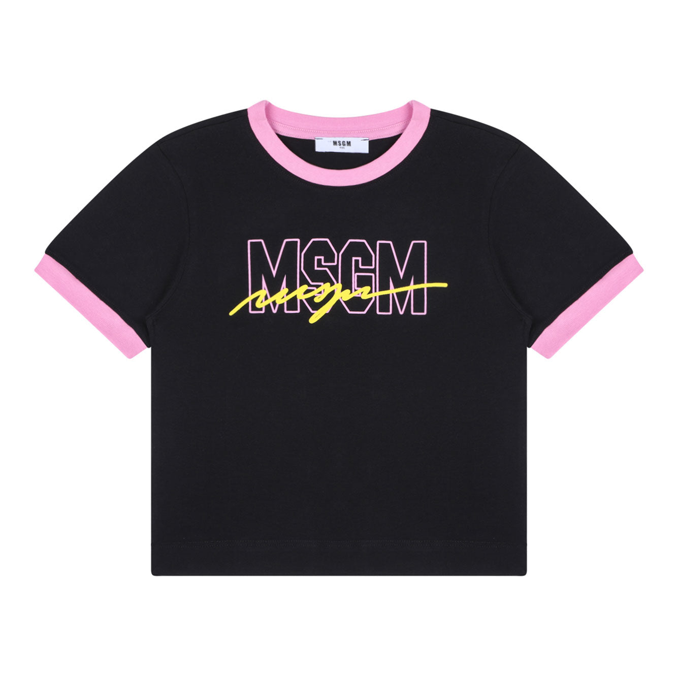 MSGM KIDS Mini Cotton T-Shirt for Girls