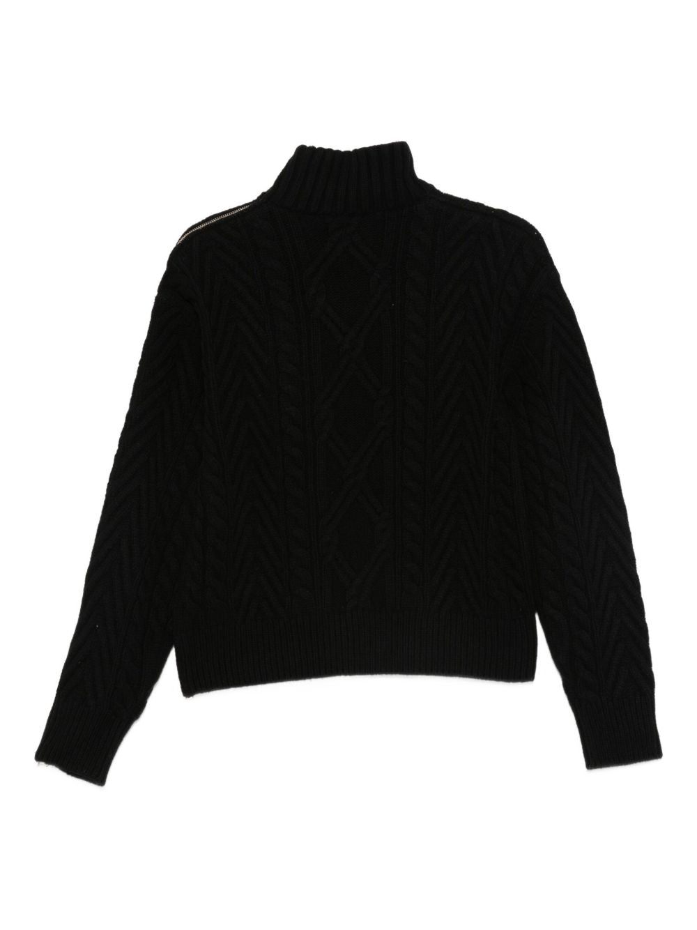 SEMICOUTURE Knit Zip-Sleeve Sweater for Women