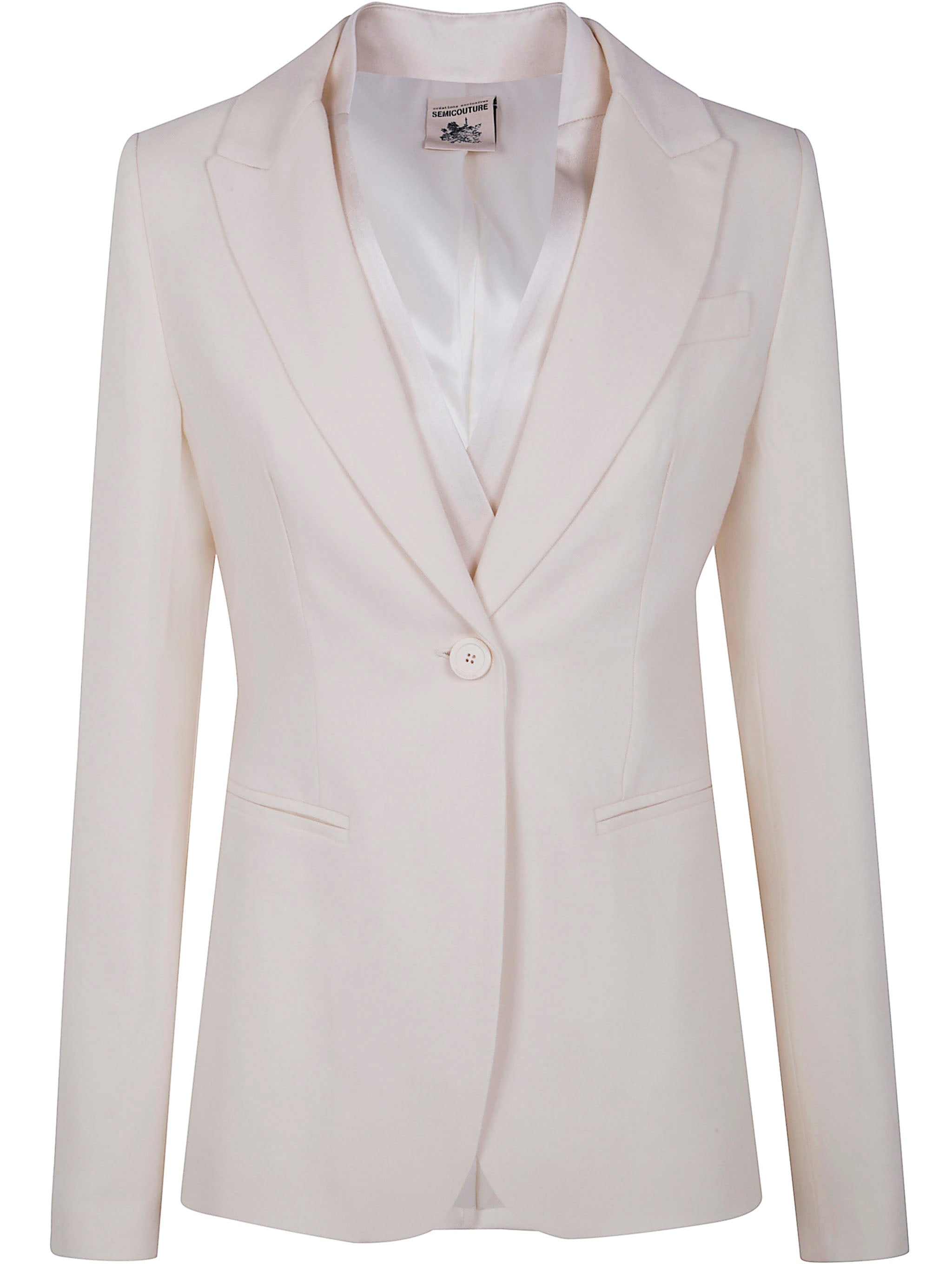 SEMICOUTURE Elegant Women's Aleta Jacket for FW25