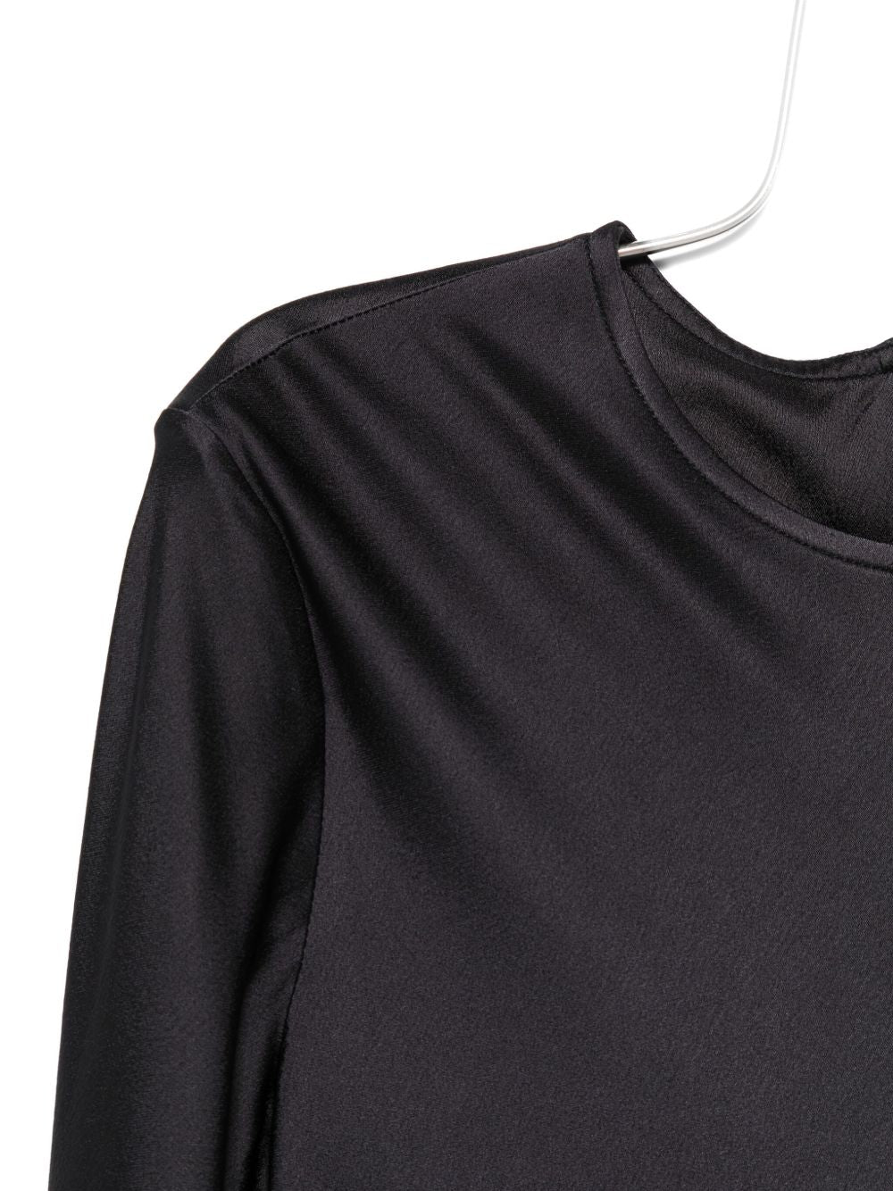 SEMICOUTURE Flared Sleeves Floor-Length Gown