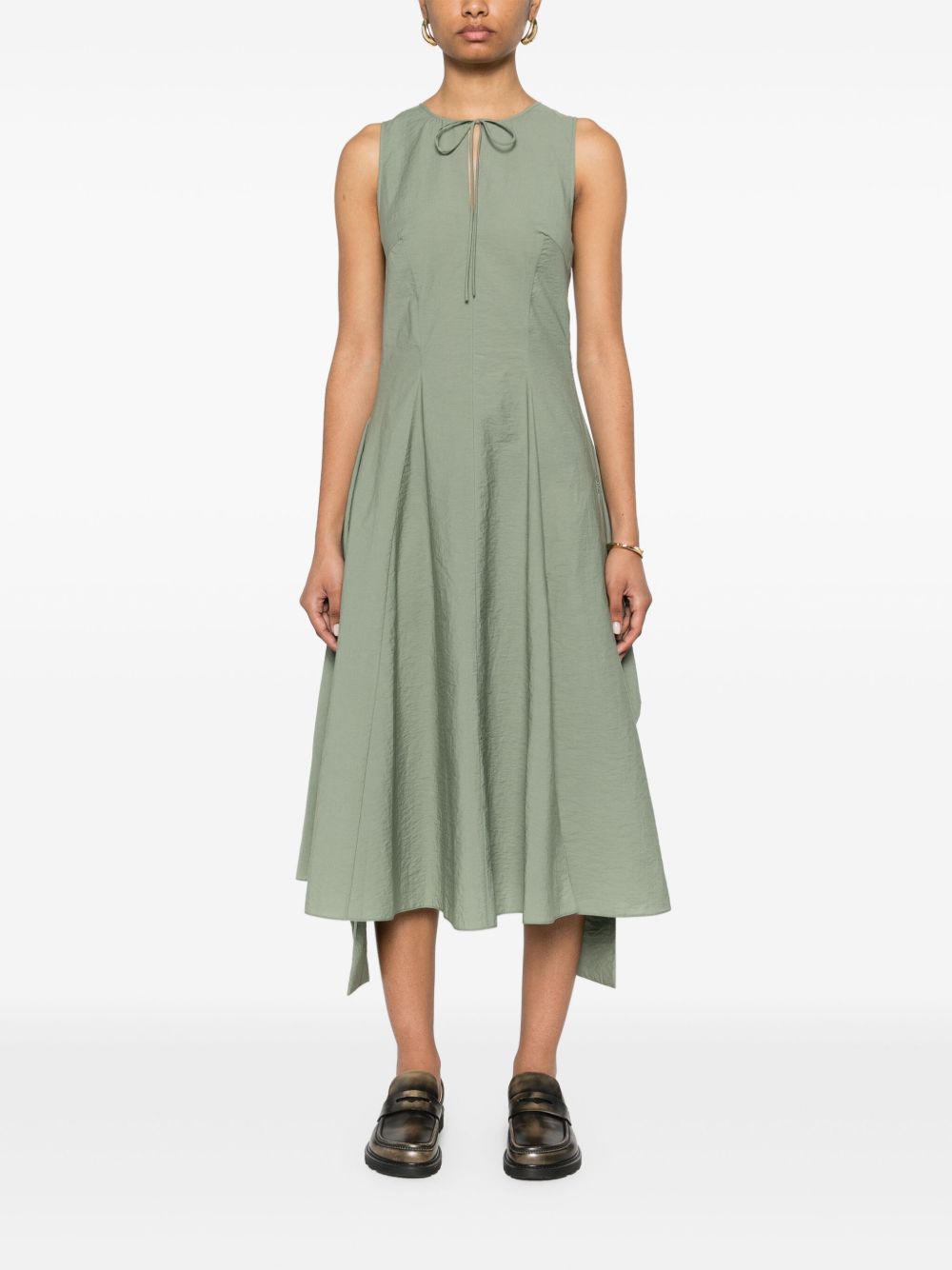 LOEWE Cotton Blend Midi Dress