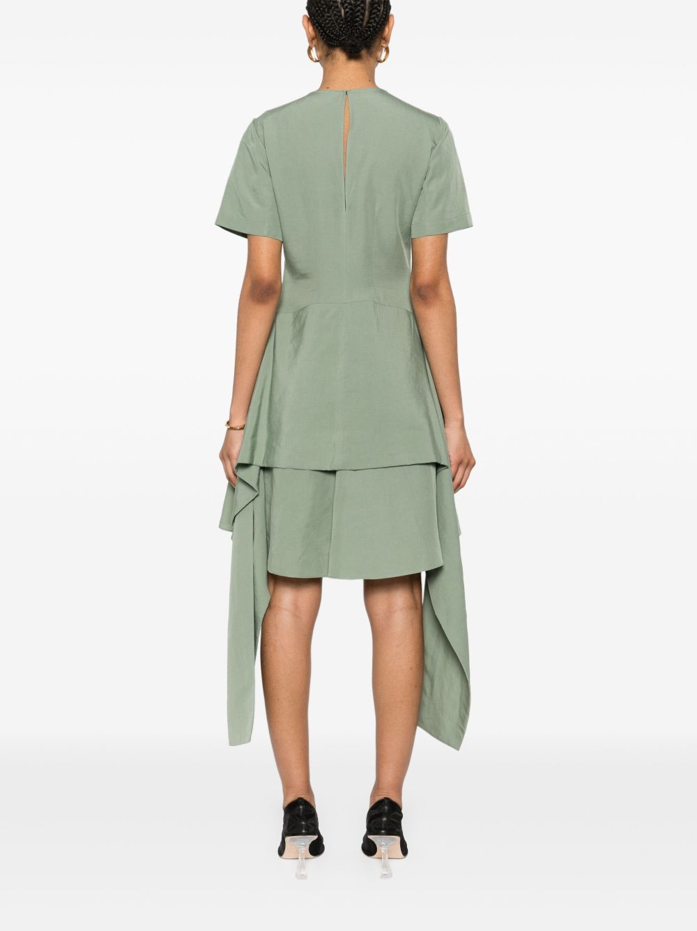 LOEWE Pebble Linen Blend Mini Dress
