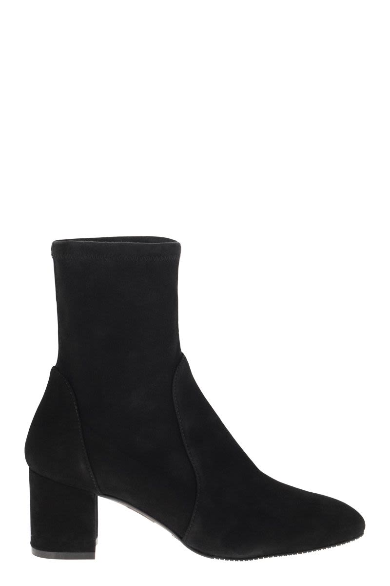 STUART WEITZMAN Yuliana 60 Suede Leather Ankle Boot